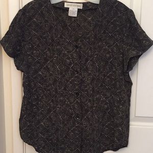 Jones New York short sleeved blouse (10)